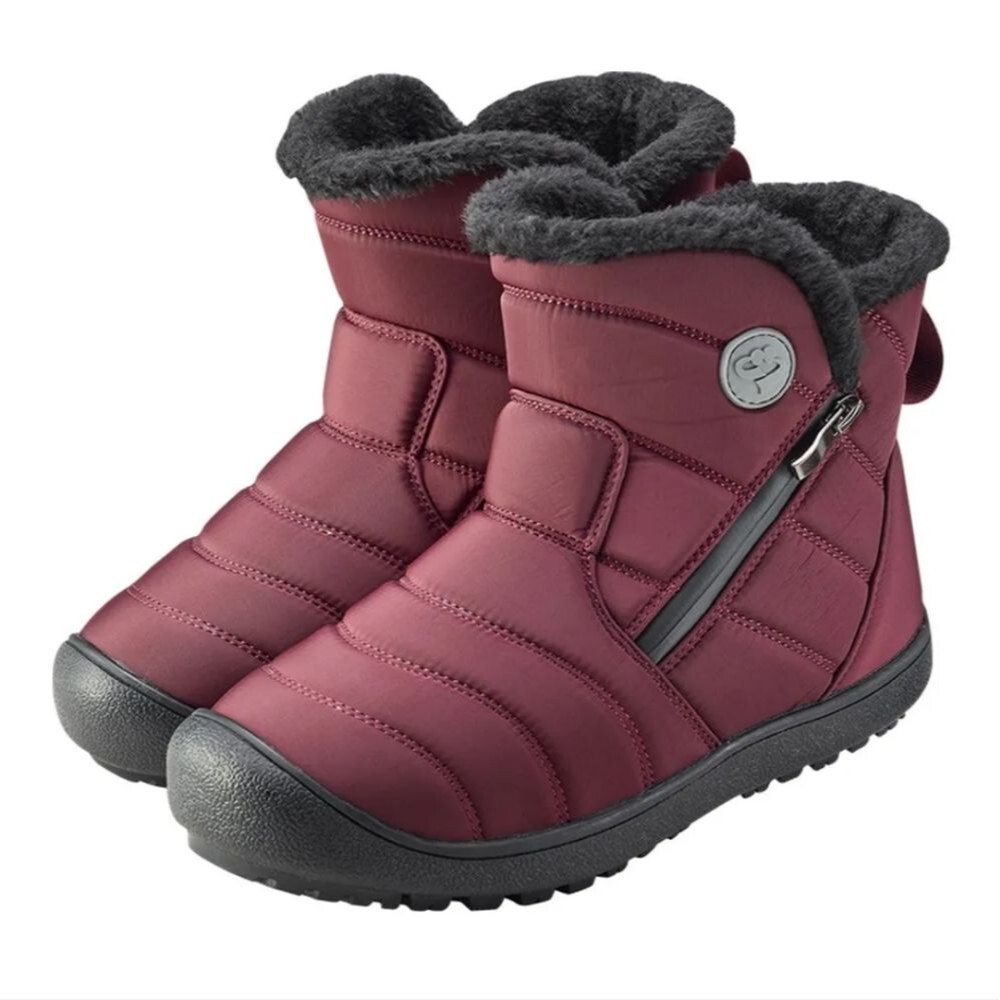 New Silvert's Adaptive Dual Zipper Winter Boots Extra Wide Senior Women